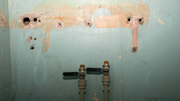 Water damage restoration process in Lockport, IL